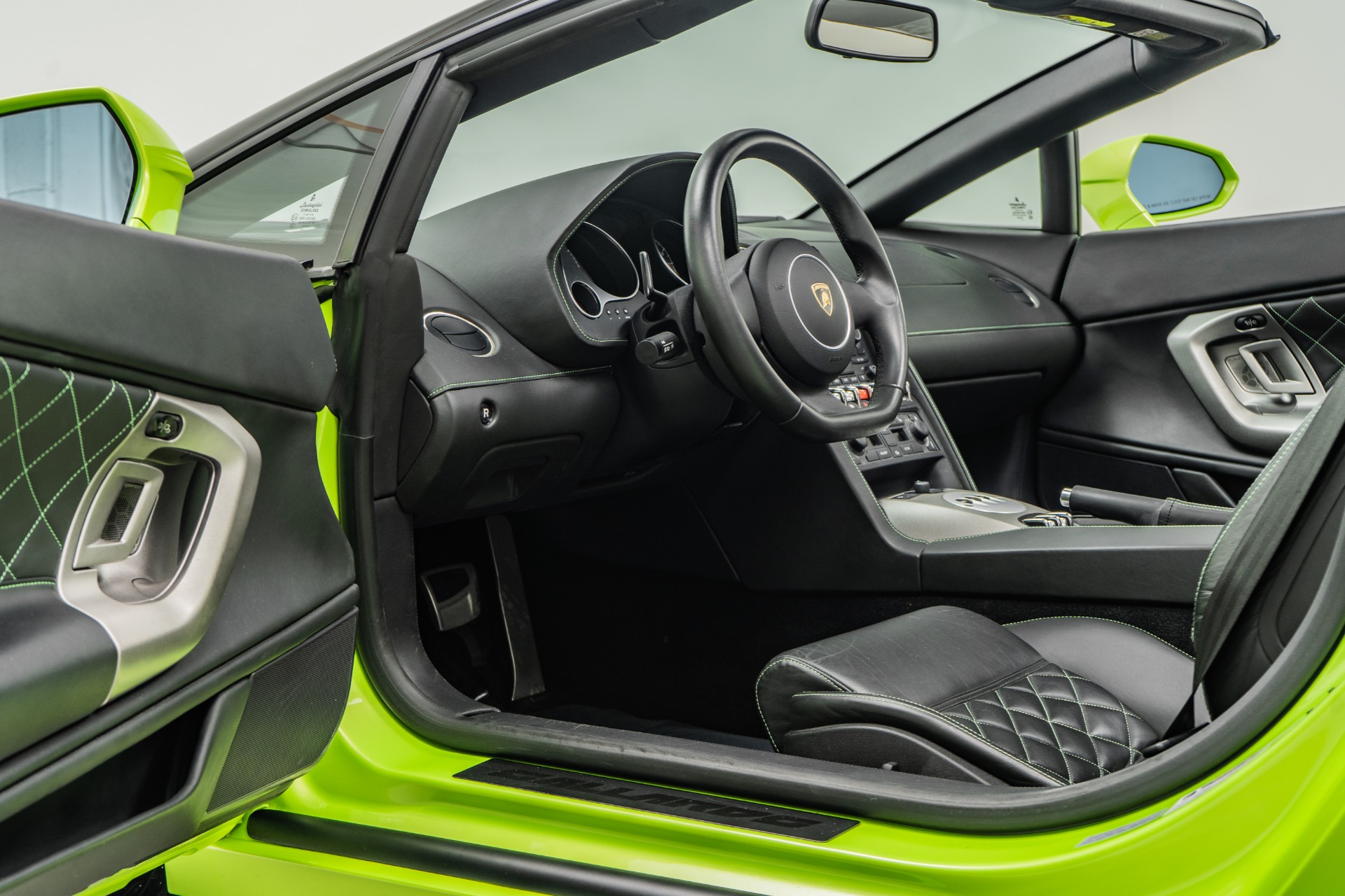 Lime Green Lamborghini Gallardo Spyder