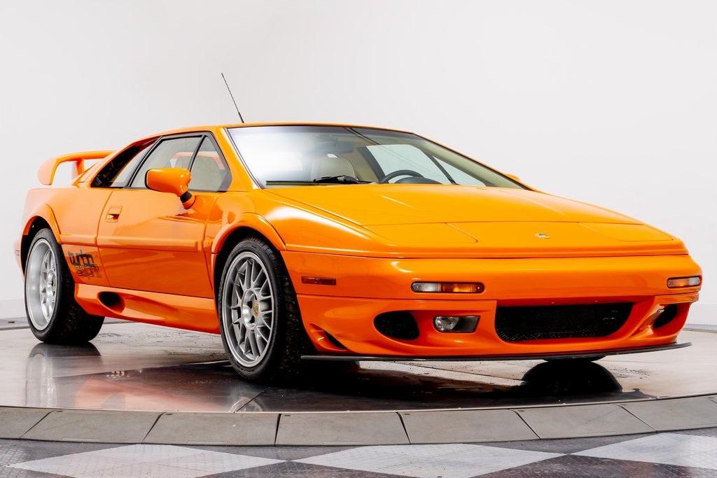 Chrome Orange Lotus Esprit V8 with 3.5L Twin Turbo V8 Engine For