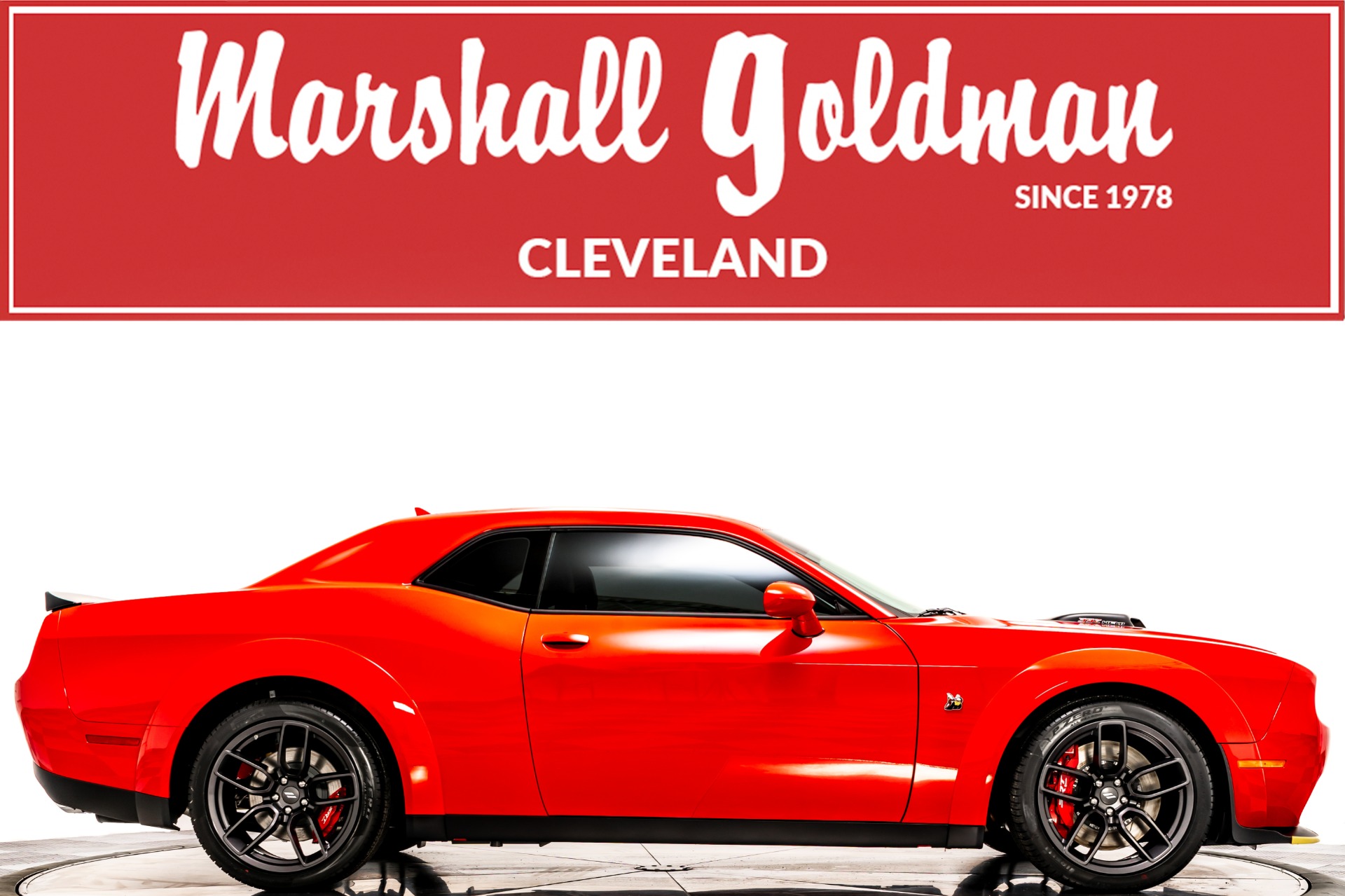 TorRed Clear Coat Dodge Challenger R/T Scat Pack Widebody with 6.4