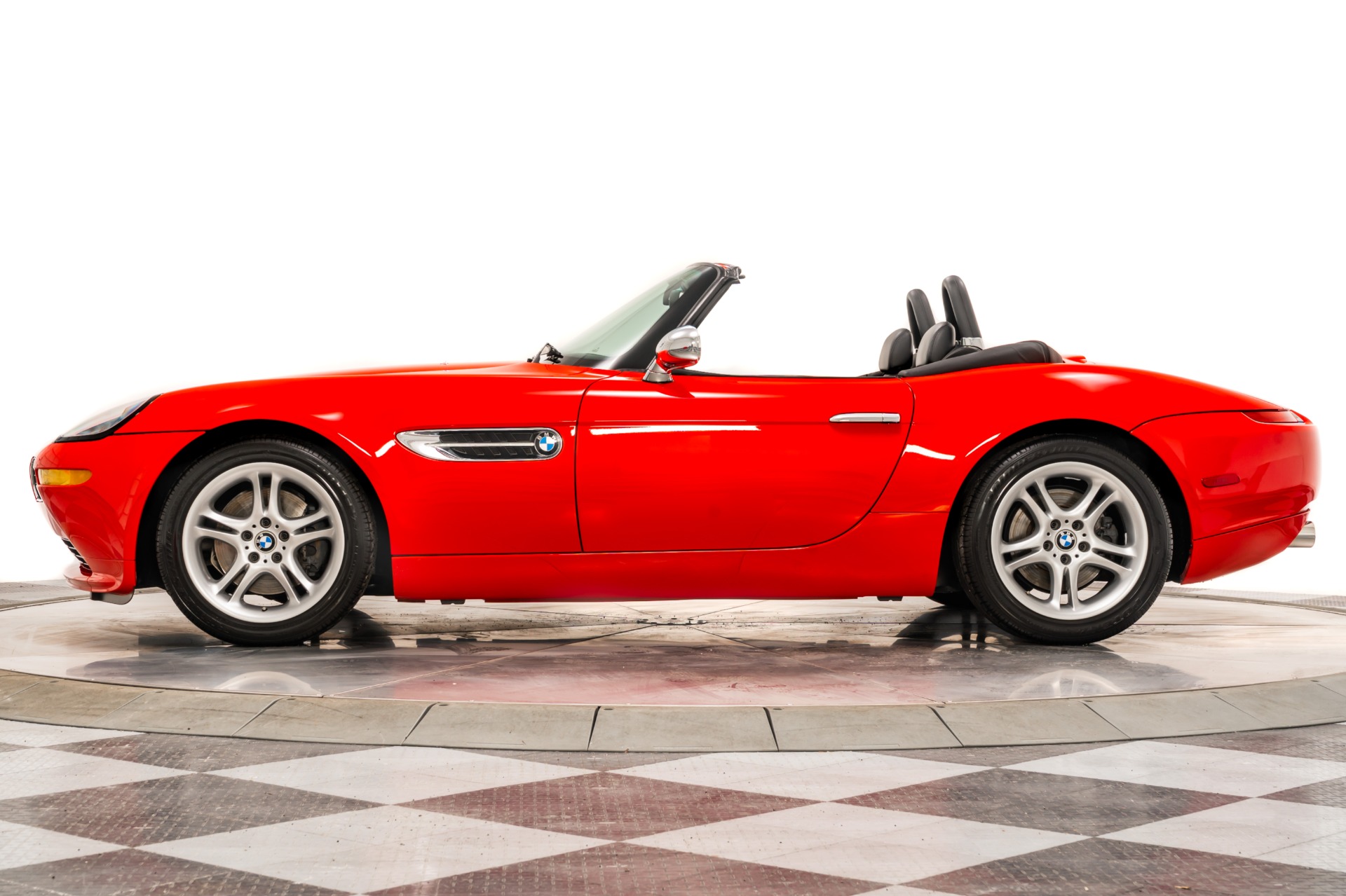 Bright Red BMW Z8 with 5.0L DOHC S62 V8 400hp Engine For Sale