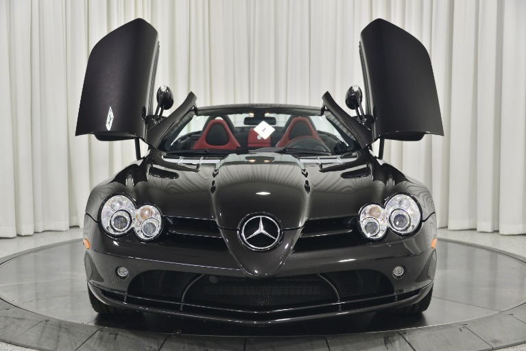 Cassiterite Black Mercedes-Benz SLR McLaren Roadster with AMG 5.5L