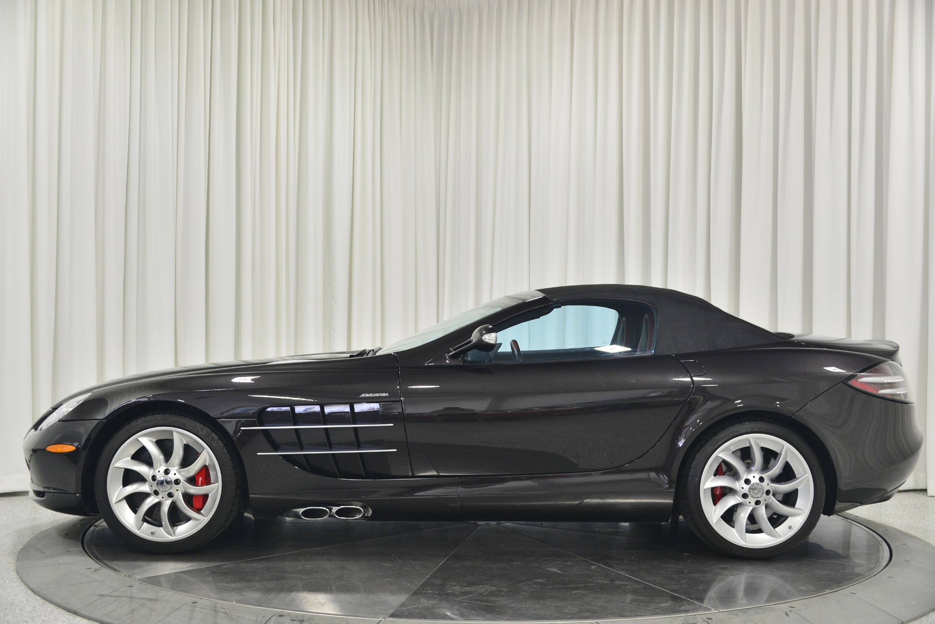 Cassiterite Black Mercedes-Benz SLR McLaren Roadster with AMG 5.5L