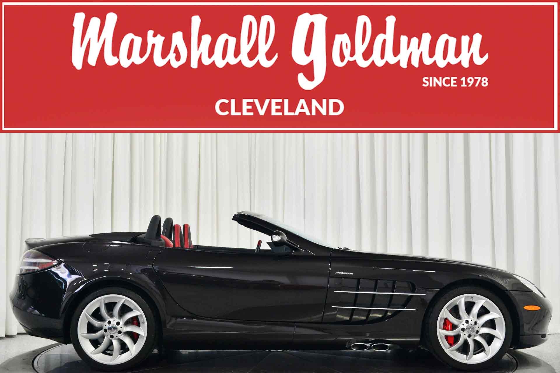 Cassiterite Black Mercedes-Benz SLR McLaren Roadster with AMG 5.5L