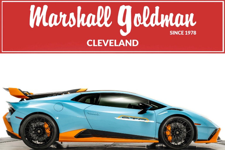 Blu Laufey Lamborghini Huracan STO with 5.2L V10 631hp 417ft. lbs