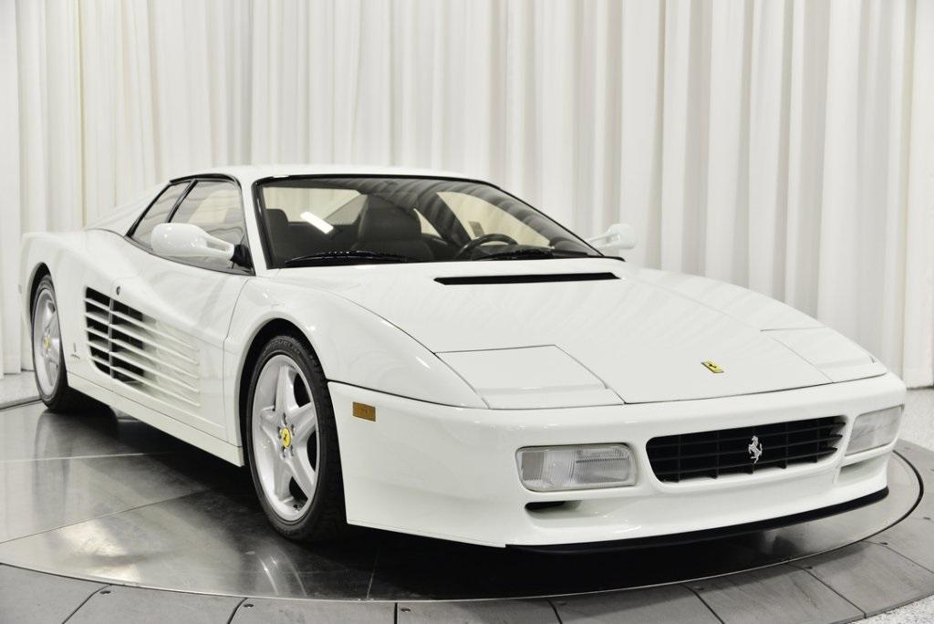 Bianco Ferrari Ferrari 512TR with 4.9L DOHC Flat 12 Engine For