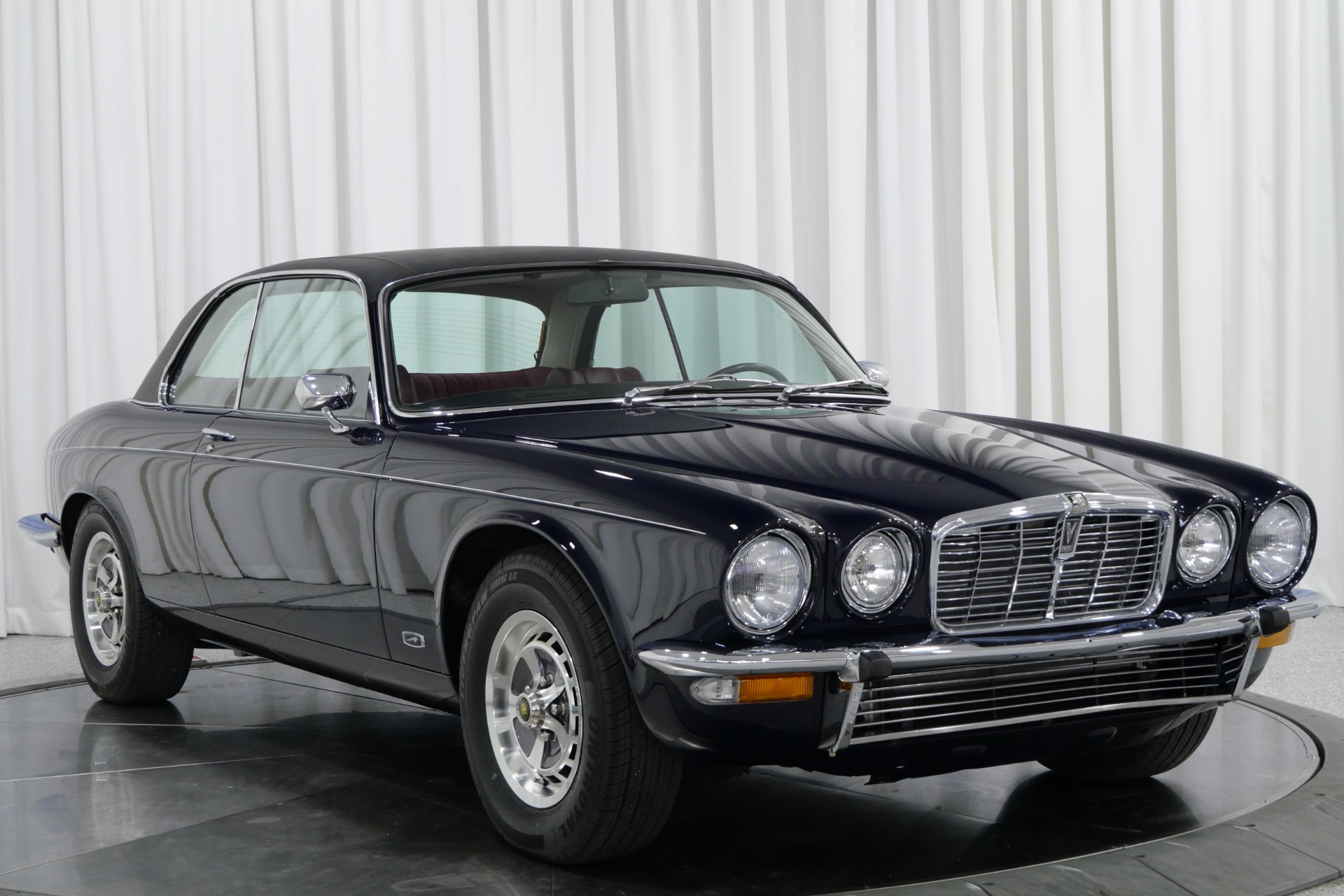 Dark Blue Jaguar XJC V12 with 6.0L V12 Engine For Sale - Stock
