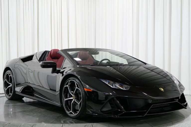 Nero Granatus Lamborghini Huracan EVO Spyder with 5.2L V10 630hp