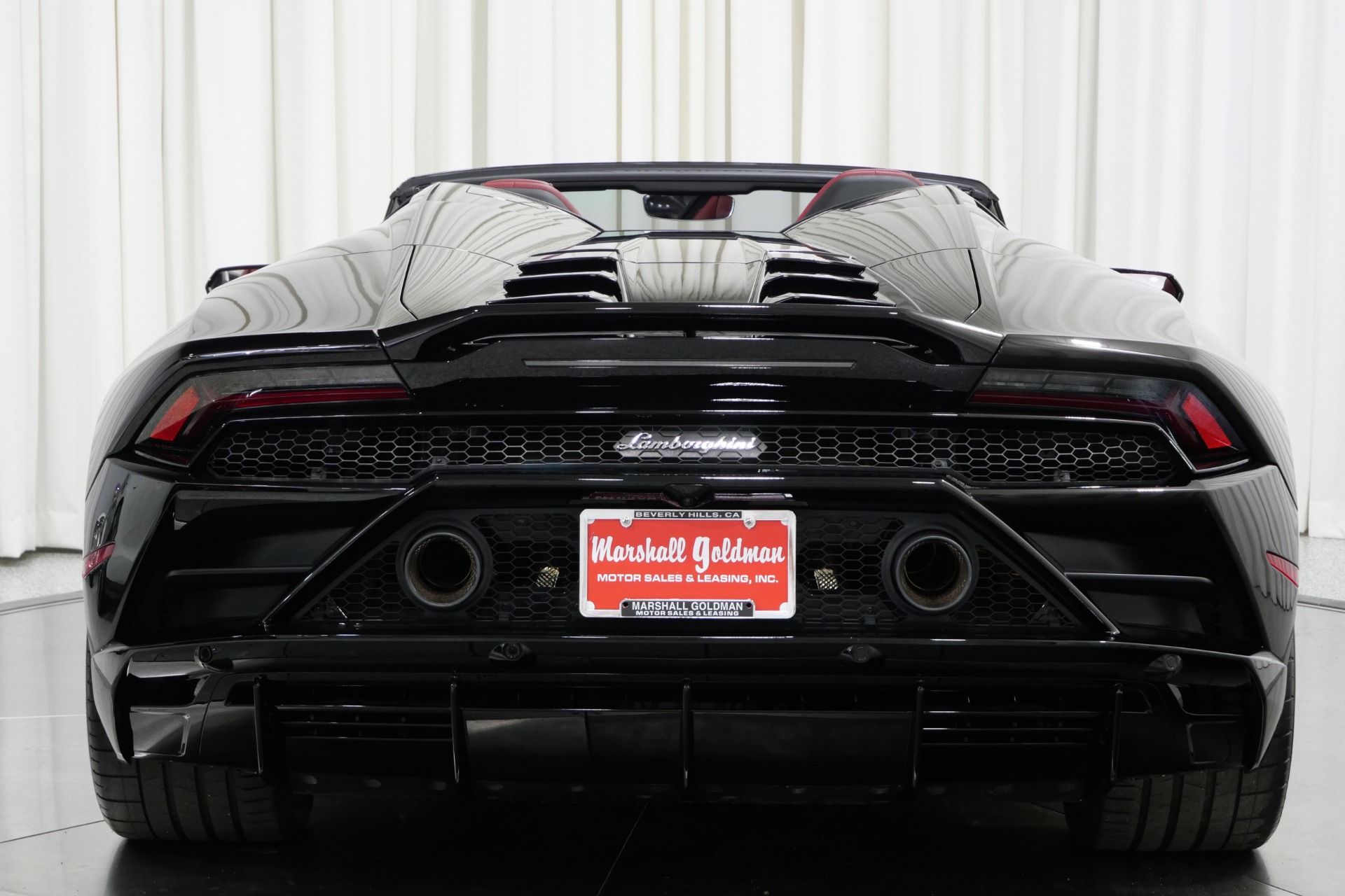 Nero Granatus Lamborghini Huracan EVO Spyder with 5.2L V10 630hp