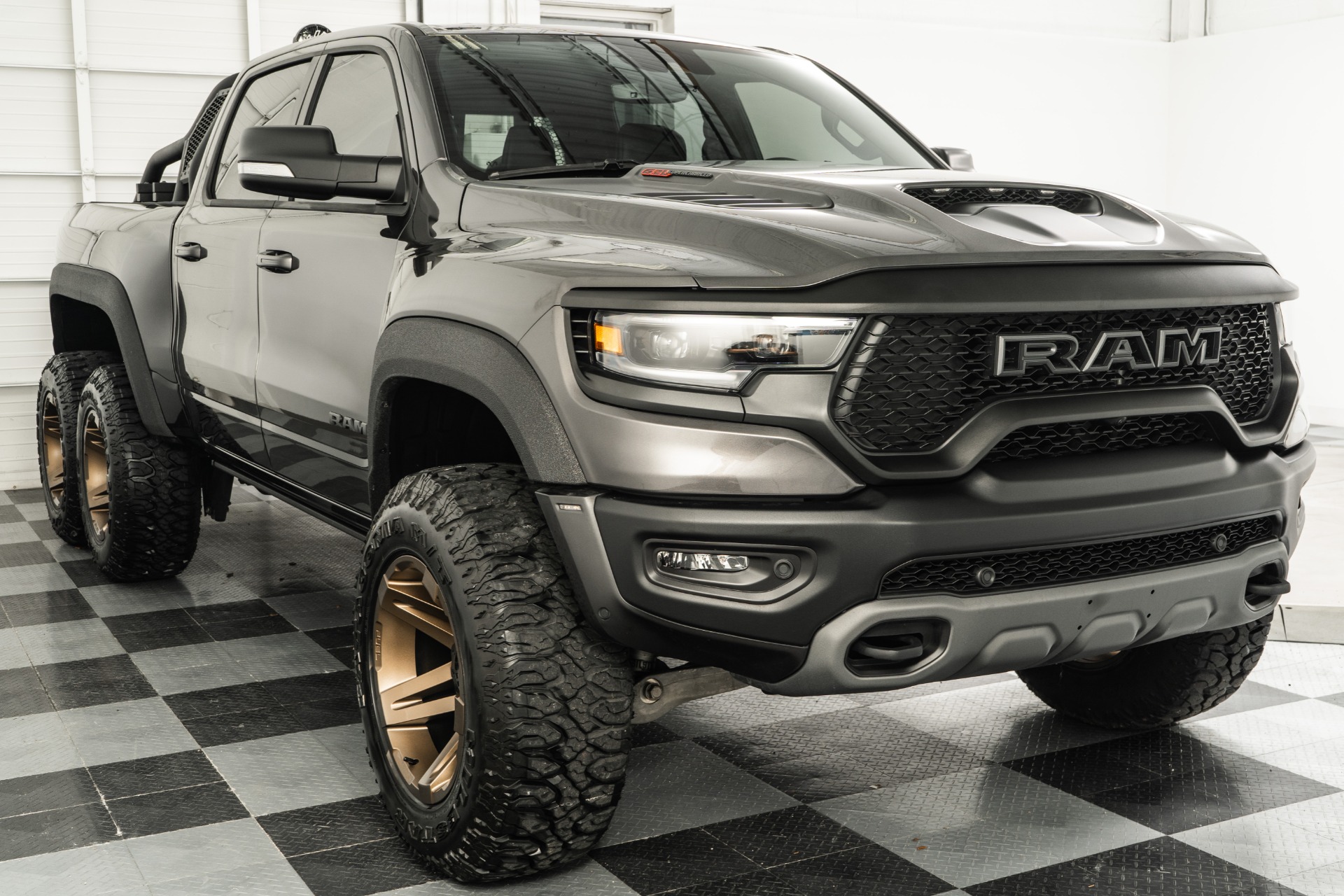 Granite Crystal Metallic Clear Coat RAM 1500 TRX Apocalypse 6x6 with HEMI  6.2L Supercharged V8 702hp 650ft. lbs. Engine For Sale - Stock Number  W25008 - Marshall Goldman Motors Sales