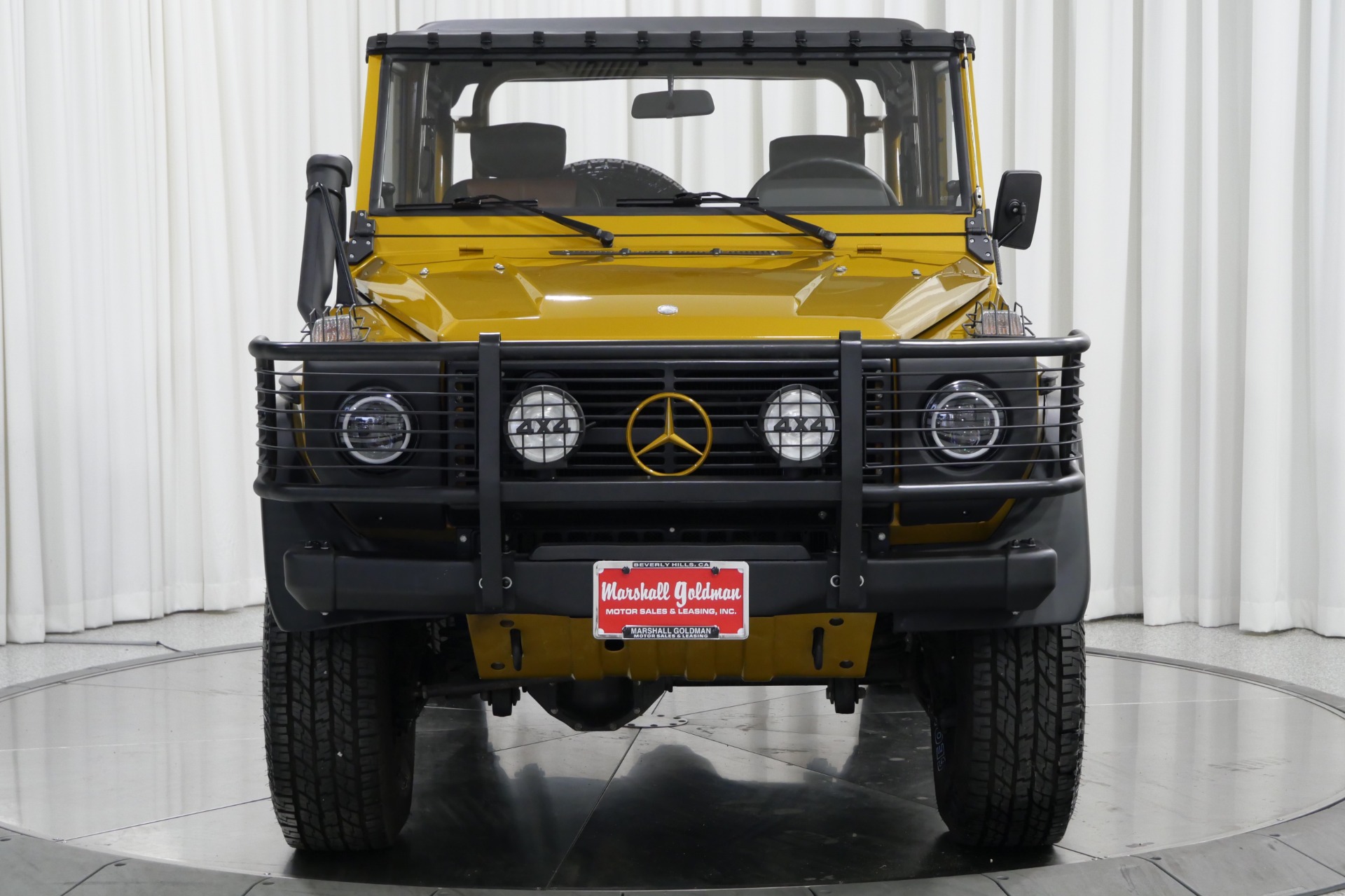Sandstorm Yellow Mercedes-Benz G250 Legacy Overland with 2.5L SOHC