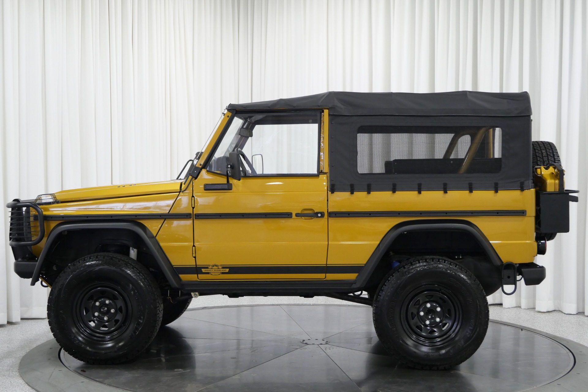Sandstorm Yellow Mercedes-Benz G250 Legacy Overland with 2.5L SOHC