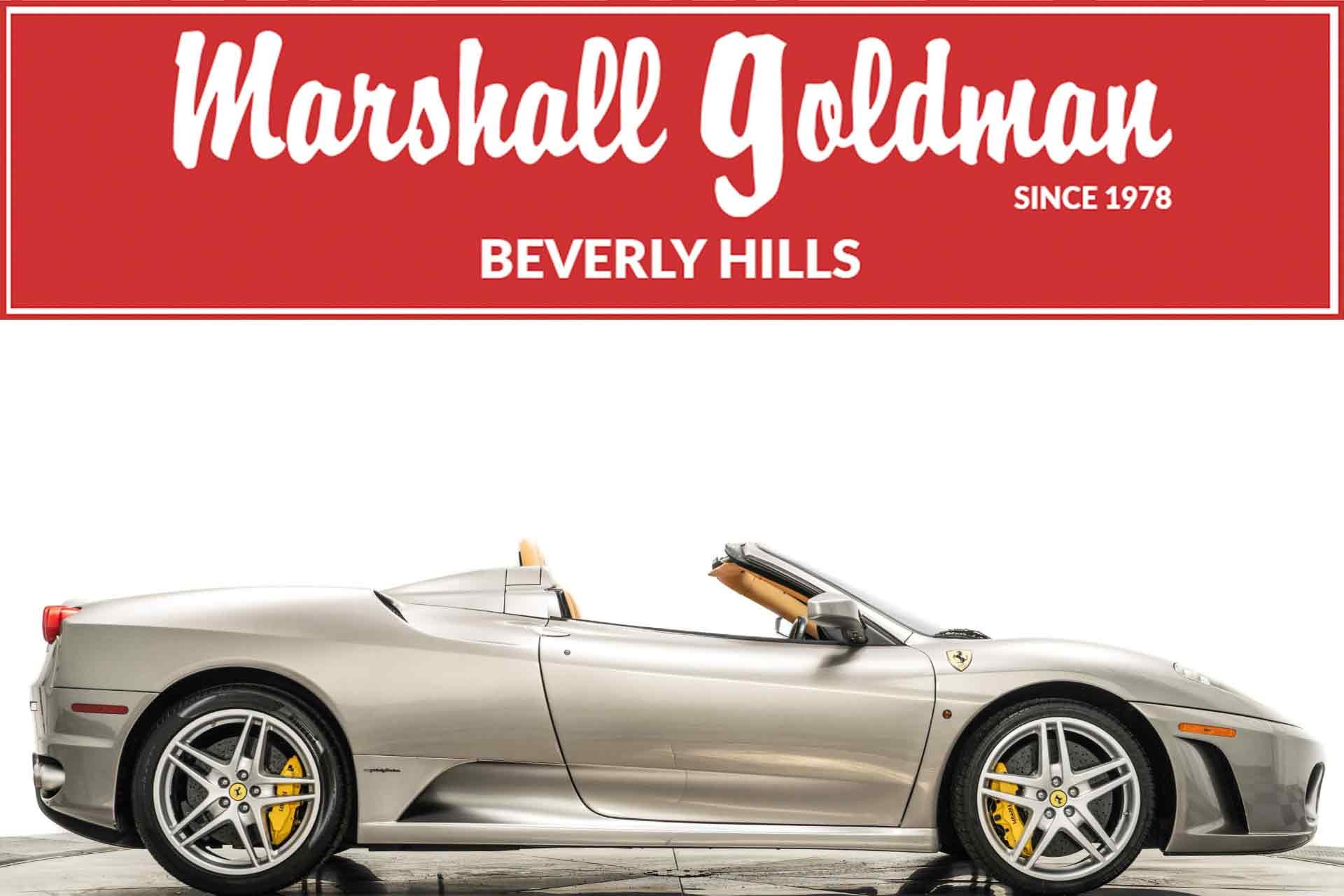 DADクリスタルフェラーリF430 Grigio Nuvolari Ferrari F430 Spider with 4.3L DOHC V8 483hp Engine