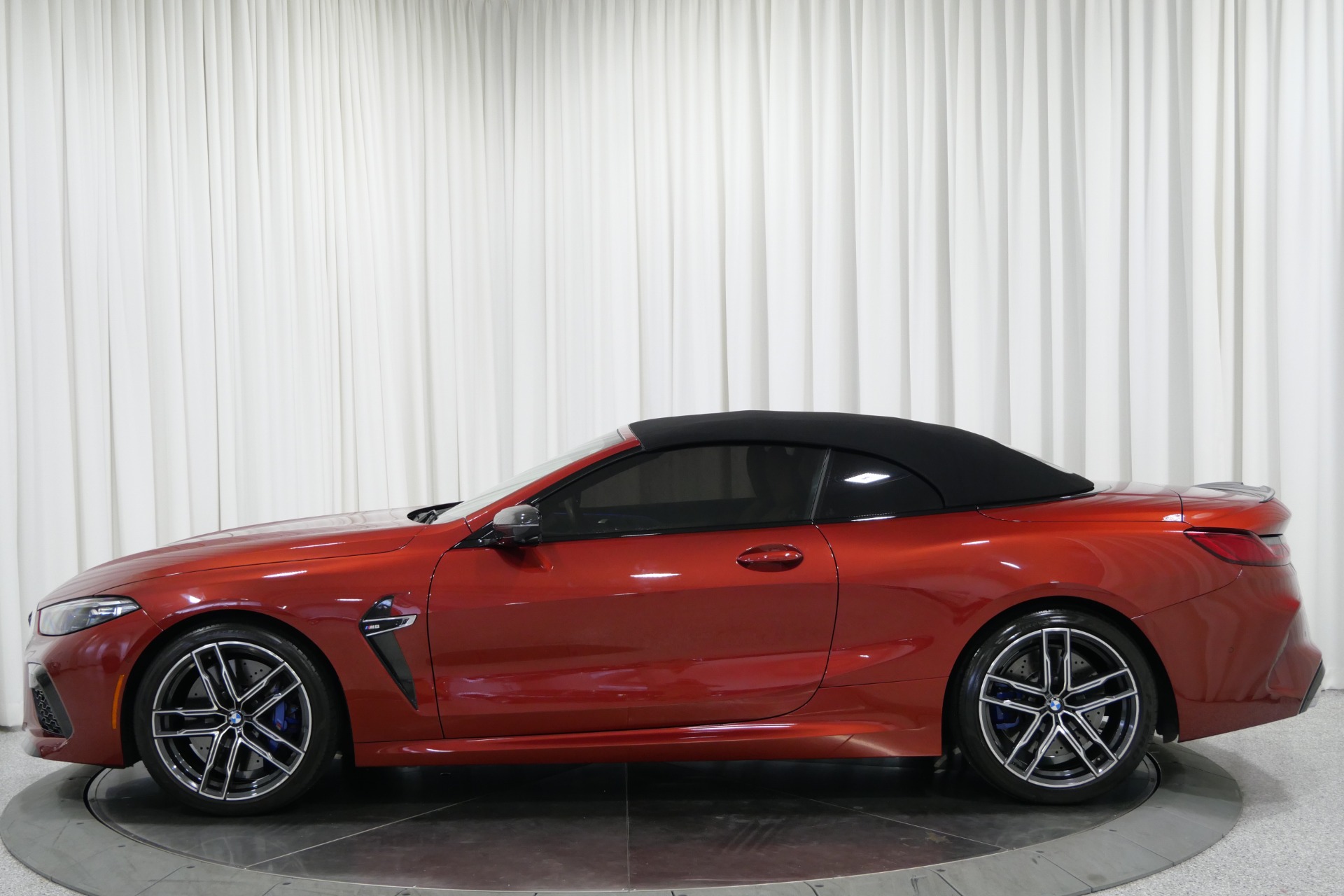Motegi Red Metallic BMW M8 Convertible with 4.4L TwinPower Turbo