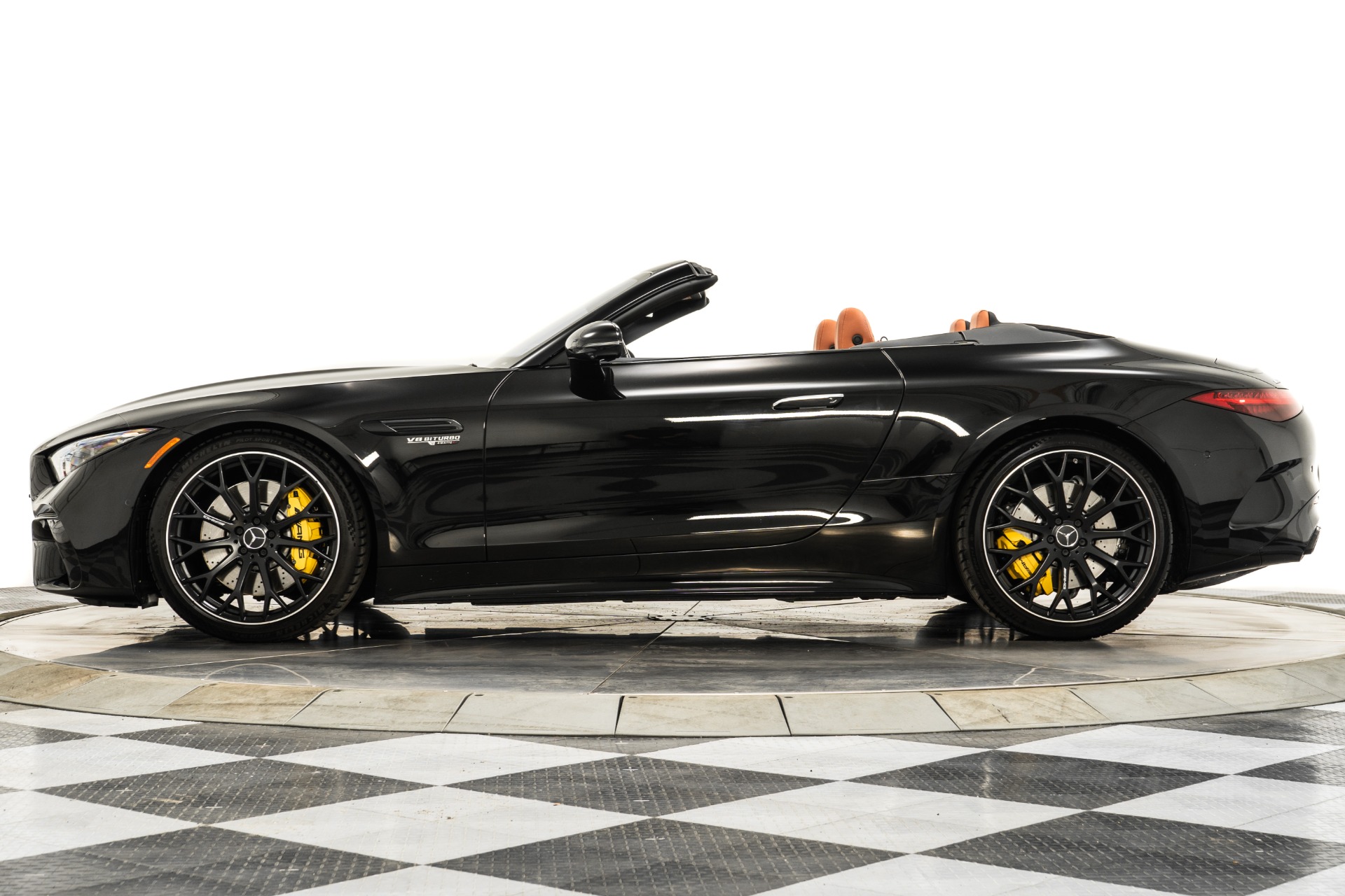 Obsidian Black Metallic Mercedes-Benz SL55 AMG with 4.0L Twin