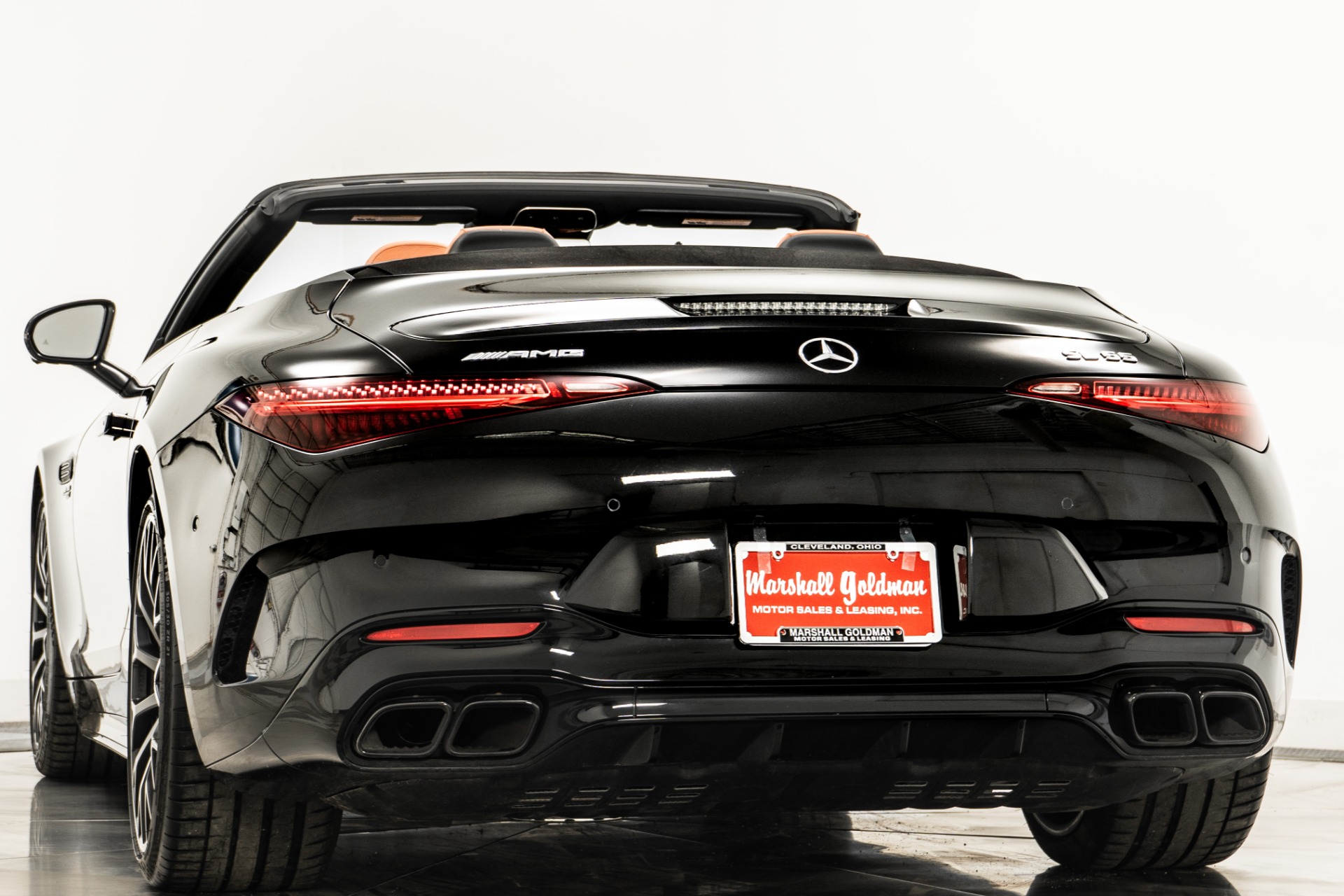 Obsidian Black Metallic Mercedes-Benz SL55 AMG with 4.0L Twin