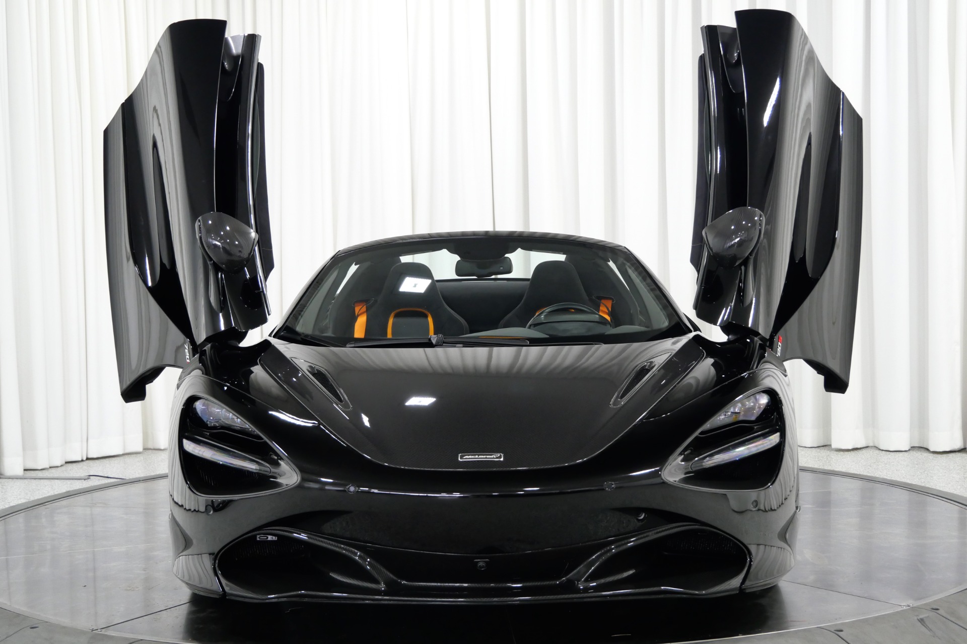 Onyx Black McLaren 720S Performance Spider with 4.0L Twin Turbo V8