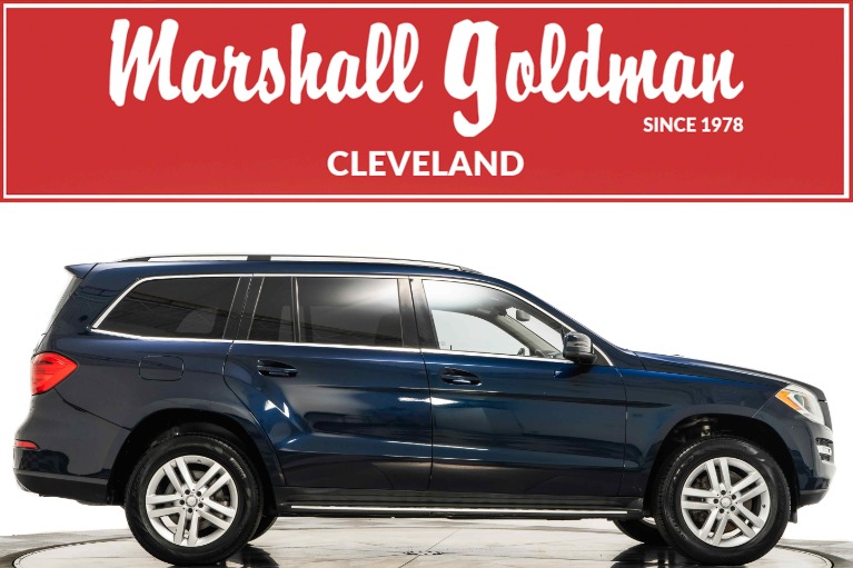 Lunar Blue Metallic Mercedes-Benz GL450 4MATIC with 4.7L Twin