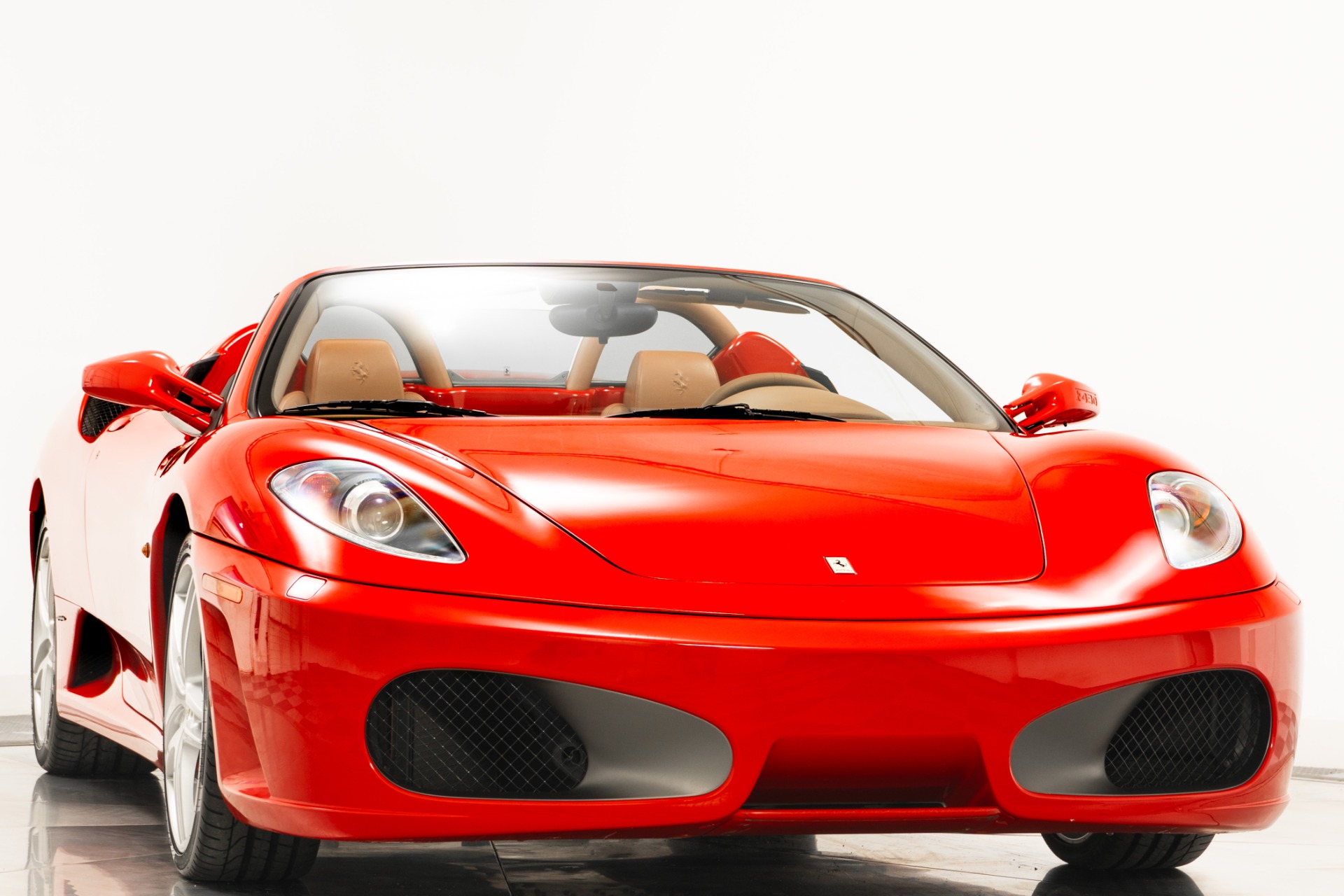 Rosso Corsa Ferrari F430 Spider with 4.3L DOHC V8 483hp Engine For