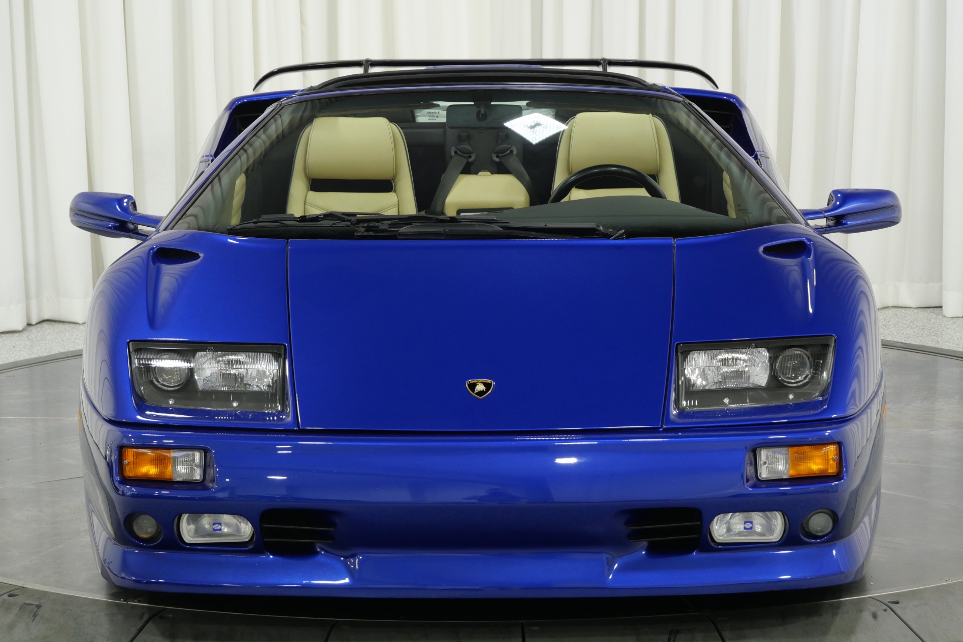 Blu Chiaro Lamborghini Diablo VT Roadster with 5.7L DOHC V12 530hp