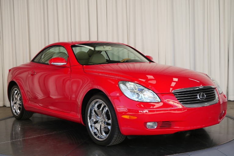 Absolutely Red Lexus SC 430 with 4.3L V8 300hp 325ft. lbs. Engine