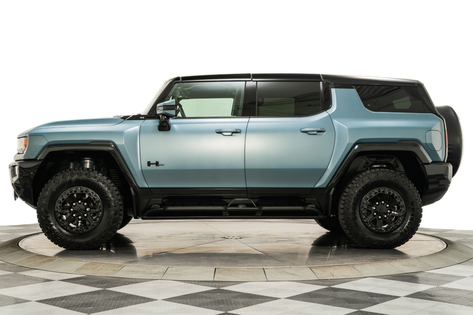 Neptune Blue Matte GMC HUMMER EV 3X Omega Edition with Electric