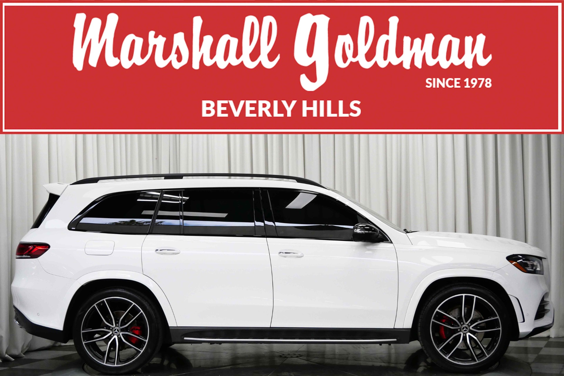 Polar White Mercedes-Benz GLS 450 with 3.0L Turbo I6 362hp 369ft