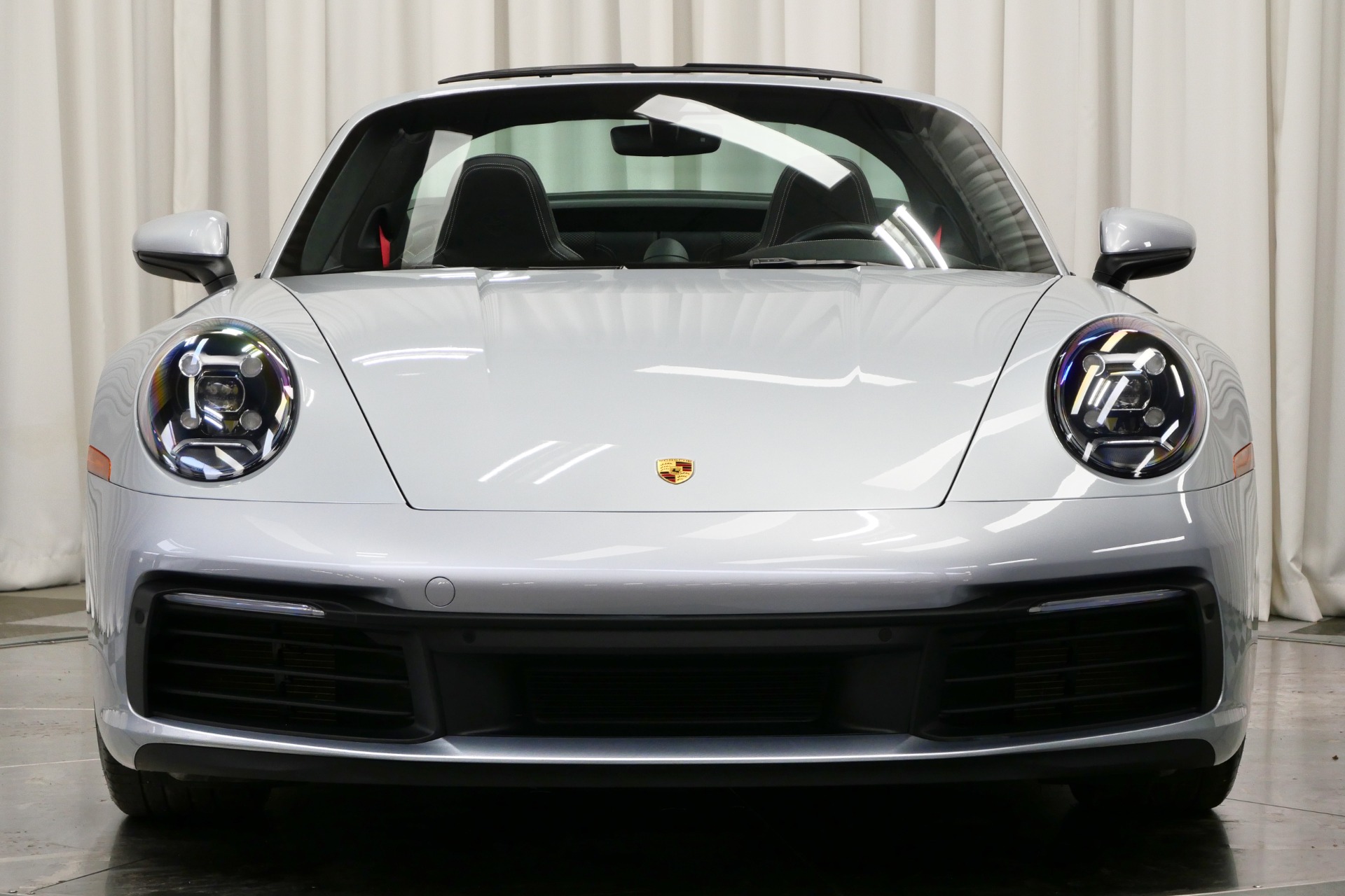 Dolomite Silver Metallic Porsche 911 Targa 4S with 3.0L Twin Turbo