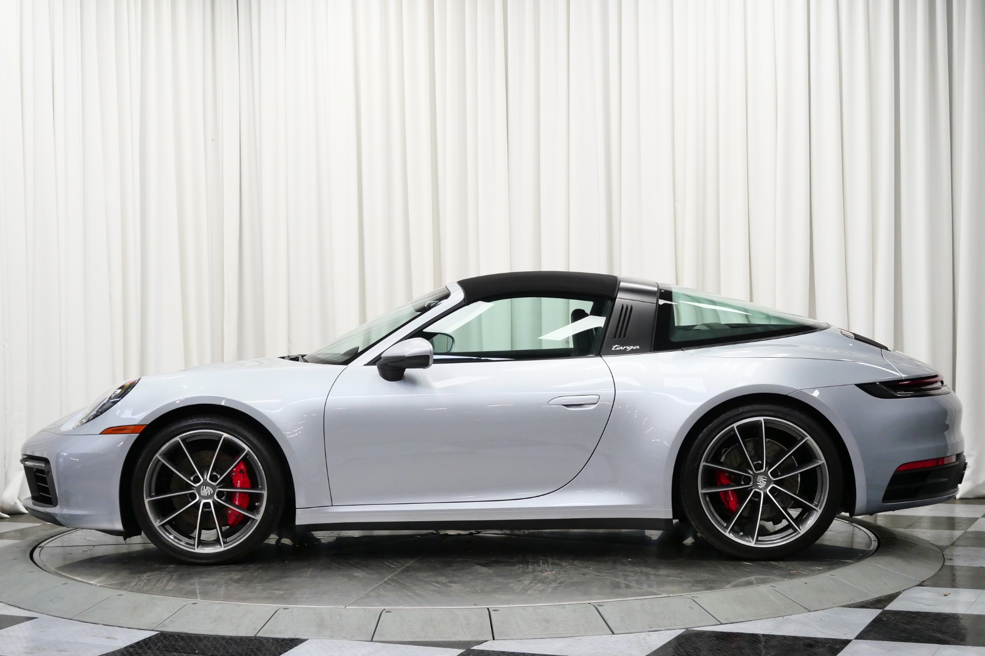 Dolomite Silver Metallic Porsche 911 Targa 4S with 3.0L Twin Turbo