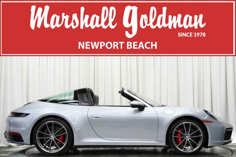 Dolomite Silver Metallic Porsche 911 Targa 4S with 3.0L Twin Turbo