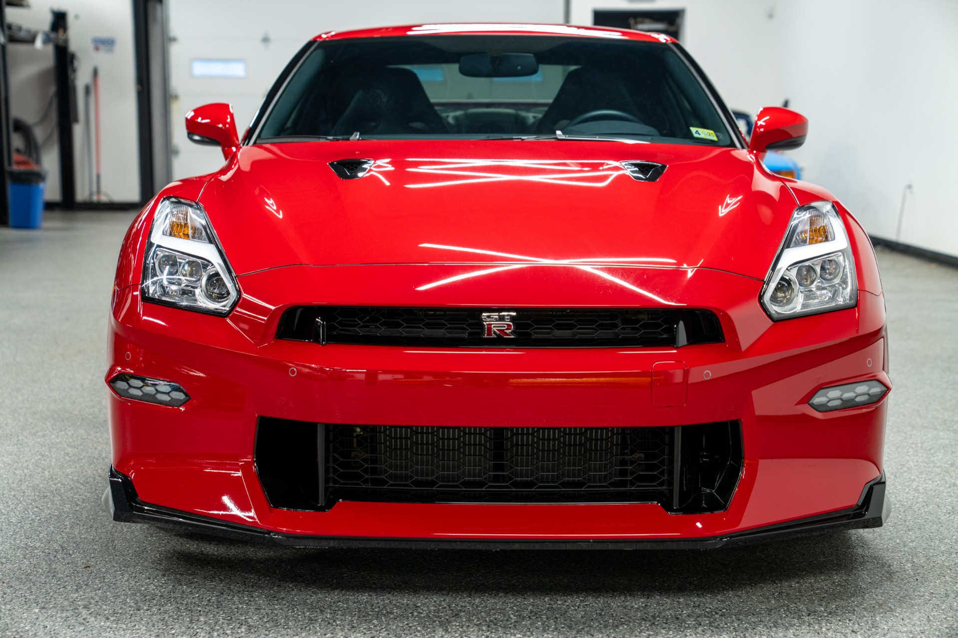 Solid Red Nissan GT-R Premium with 3.8L Twin Turbo V6 565hp 467ft