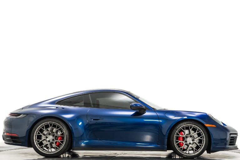 Gentian Blue Metallic Porsche 911 Carrera S with 3.0L Twin Turbo