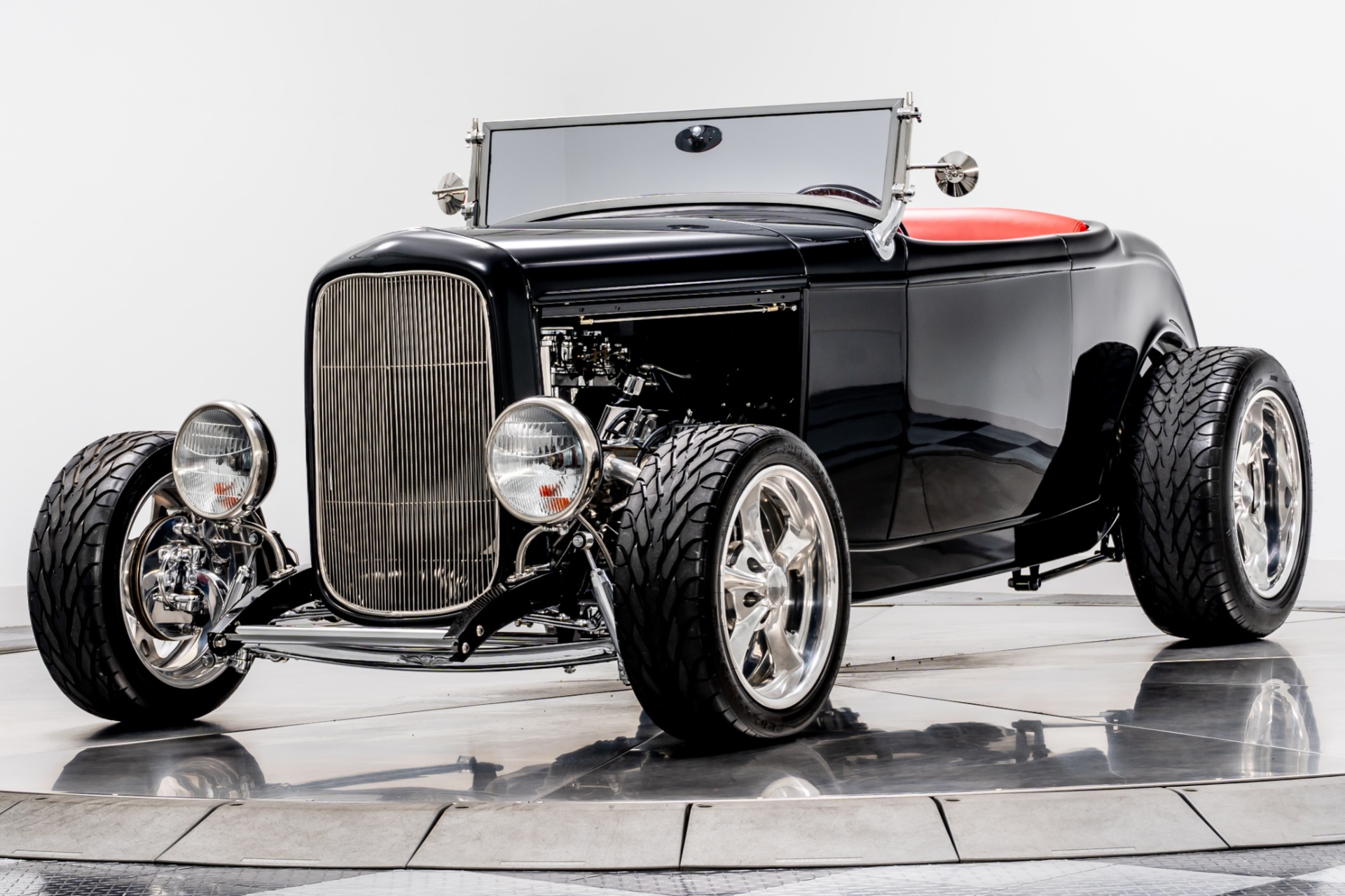 Black Ford Highboy Roadster with 350ci V8 Engine For Sale - Stock