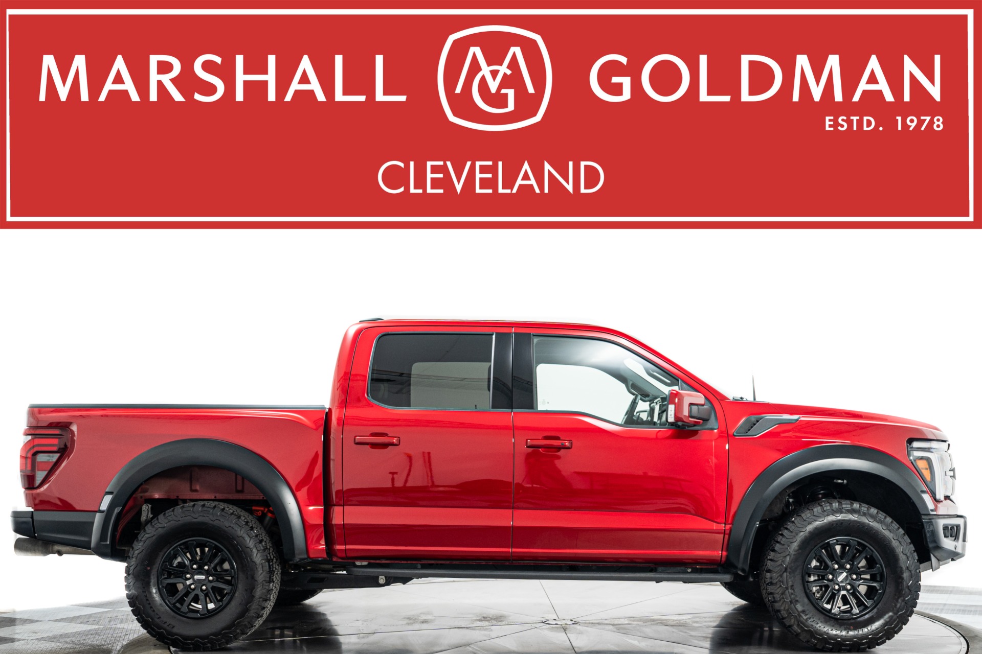 Rapid Red Metallic Tinted Clearcoat Ford F150 Raptor -Dual Pane ...