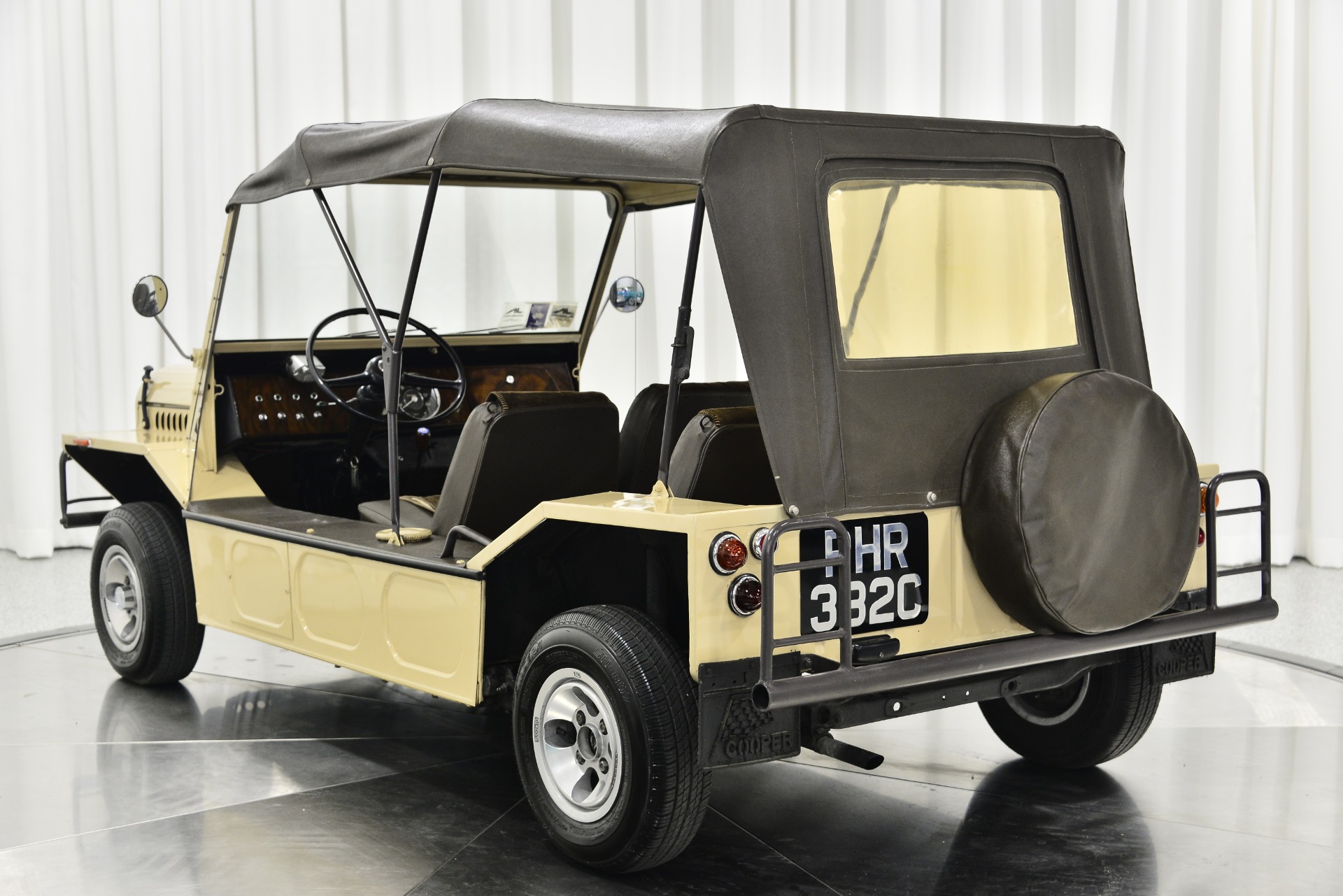 Cappuccino Mini Morris Mini Moke with 848cc Inline 4 Engine For