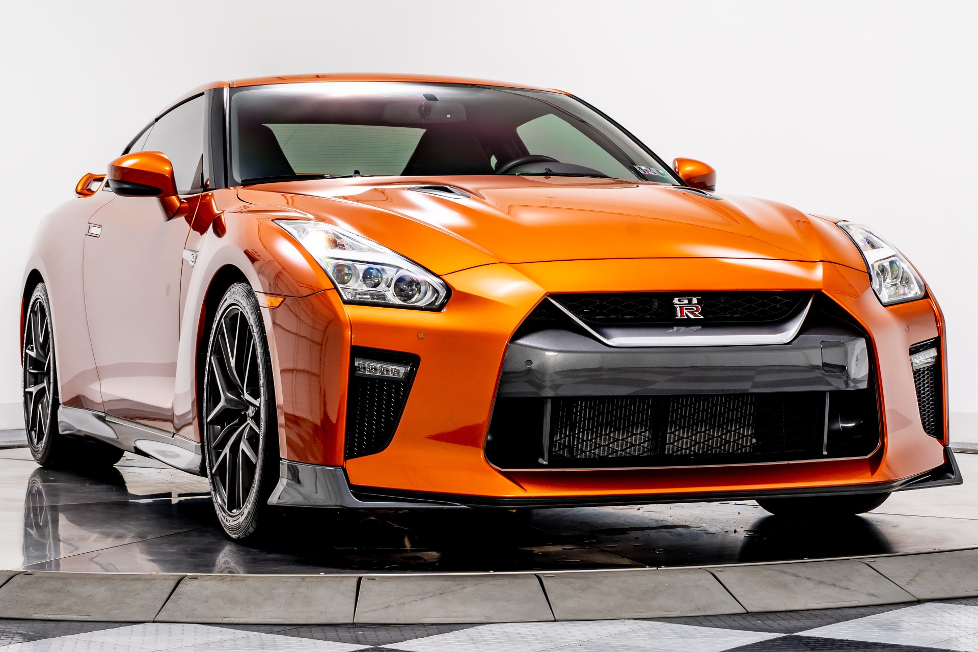 Blaze Metallic Nissan GT-R Premium with 3.8L Twin Turbo V6 565hp