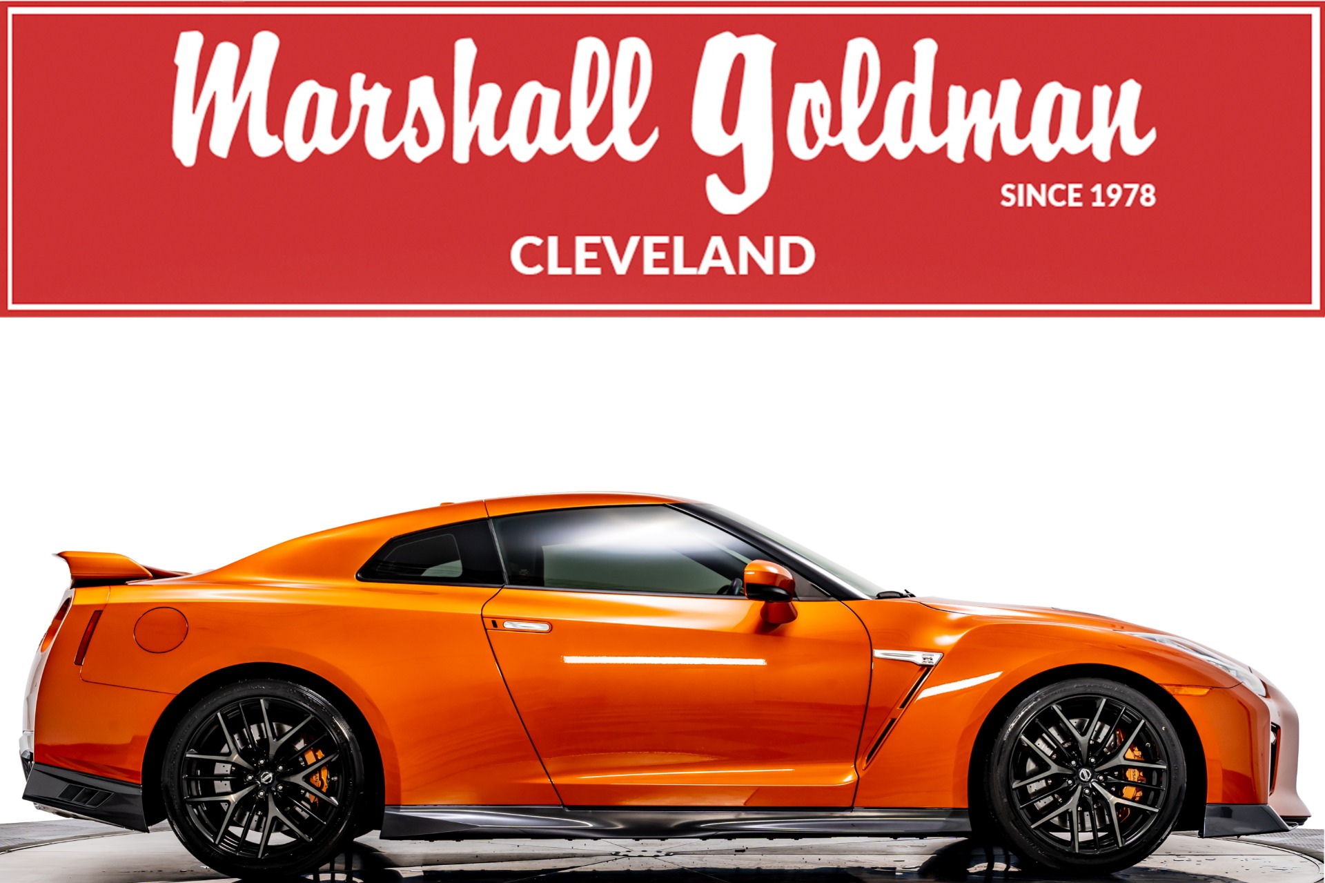 Blaze Metallic Nissan GT-R Premium with 3.8L Twin Turbo V6 565hp